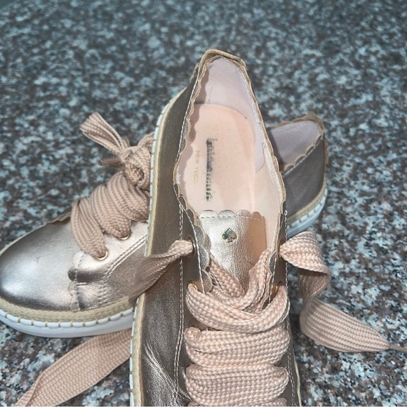 Kate Spade Lena Rose Gold Sneakers - Picture 6 of 9
